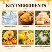 New Beeswax Spray Furniture Polish, Wood Cleaner, Wood Floor Polish PACK OF 2